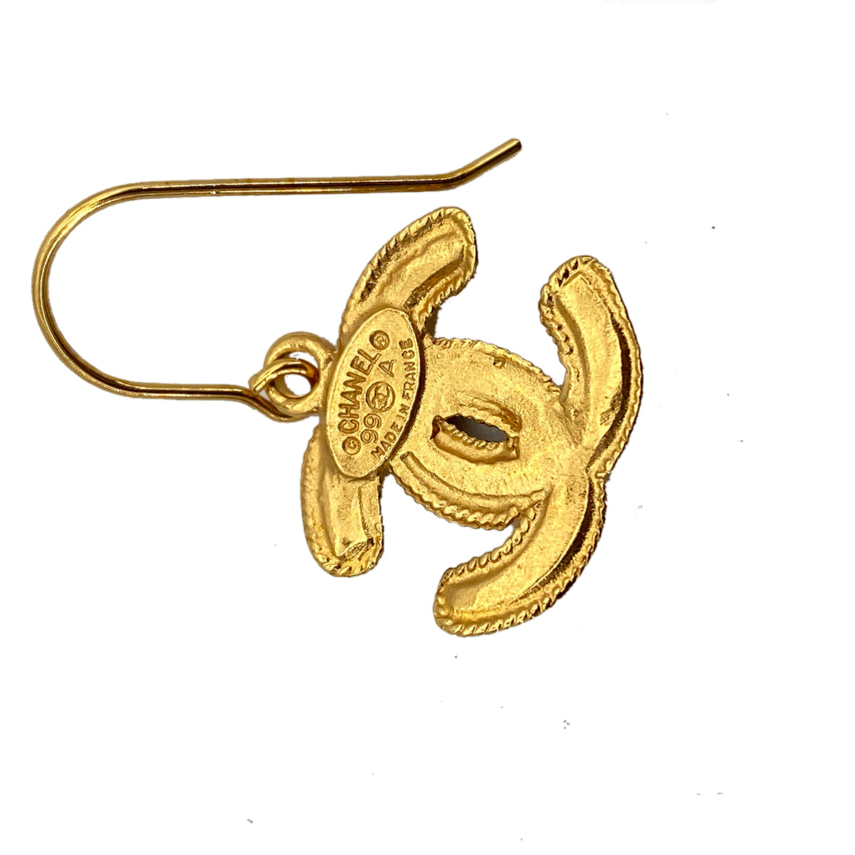 CHANEL VINTAGE EARRINGS COCOMARK SWING ACCESSORY 99A 90258926