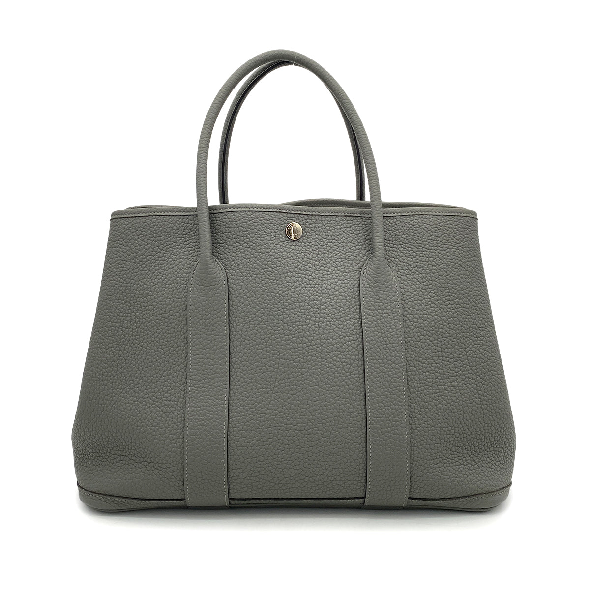 HERMES GARDEN PARTY PM GRIS MEYER VEAU NEGONDA TOTE BAG U 90259130
