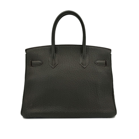 HERMES BIRKIN CLUB 30 VERT BRONZE BLEU THALASSA FAUVE FJORD VEAU BARENIA OTTOMAN HAND BAG □Q SHW 90259133 - PURPOSE
