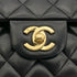 CHANEL VINTAGE CLASSIC FLAP MEDIUM CHAIN SHOULDER BAG BLACK LAMB SKIN 90259135 - PURPOSE