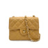 CHANEL VINTAGE MINI SQUARE 17 CHAIN SHOULDER BAG BEIGE CAVIAR SKIN 90259578 - PURPOSE