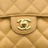 CHANEL VINTAGE MINI SQUARE 17 CHAIN SHOULDER BAG BEIGE CAVIAR SKIN 90259578 - PURPOSE
