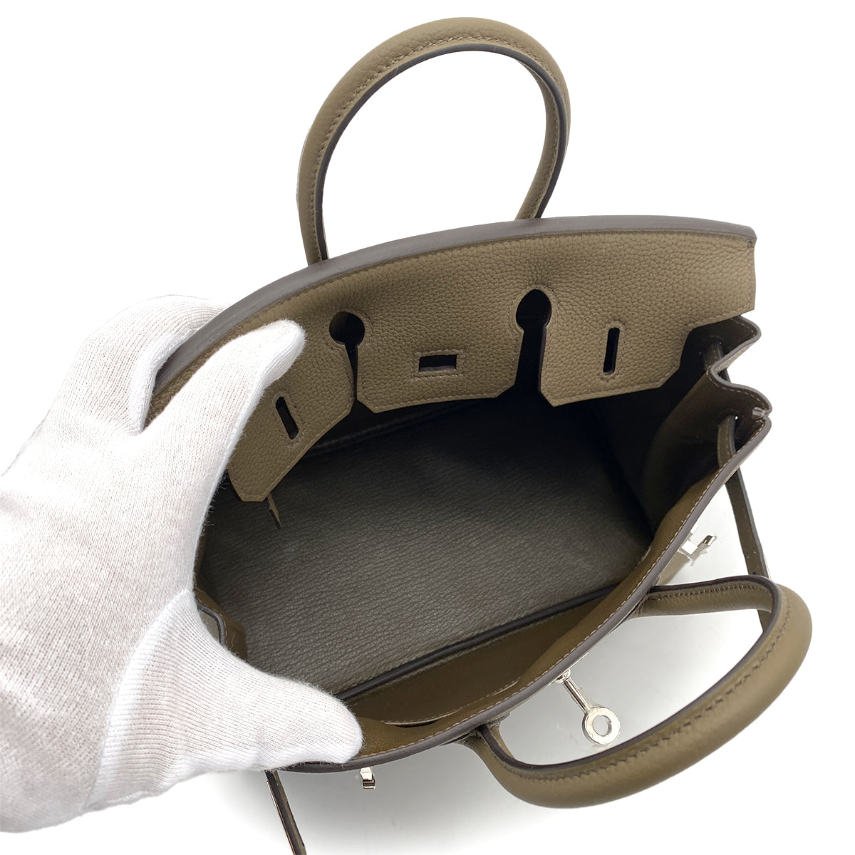 HERMES BIRKIN 25 TOUNDRA TOGO HAND BAG B SHW 90259604