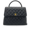 CHANEL VINTAGE MATELASSE HAND BAG BLACK CAVIAR SKIN 90259695 - PURPOSE