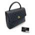 CHANEL VINTAGE MATELASSE HAND BAG BLACK CAVIAR SKIN 90259695 - PURPOSE