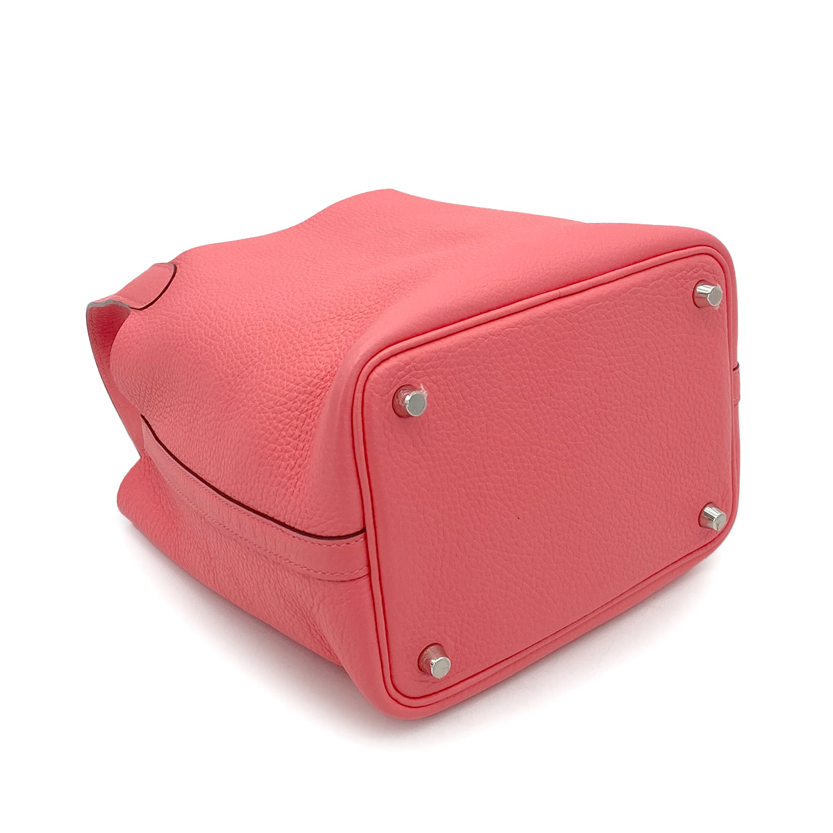 HERMES PICOTIN LOCK PM ROSE AZALEE TAURILLON CLEMENCE HAND BAG A 90259696