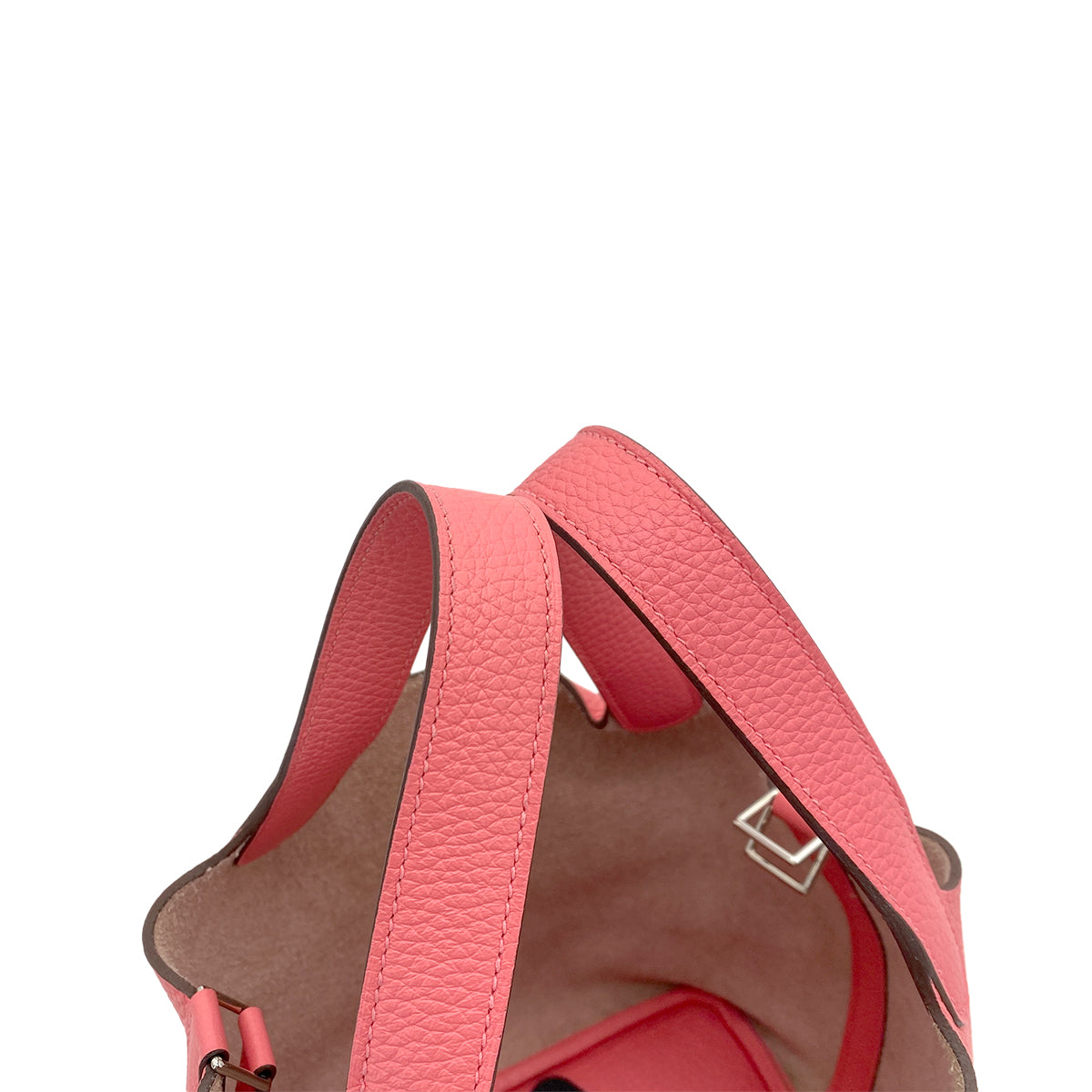 HERMES PICOTIN LOCK PM ROSE AZALEE TAURILLON CLEMENCE HAND BAG A 90259696