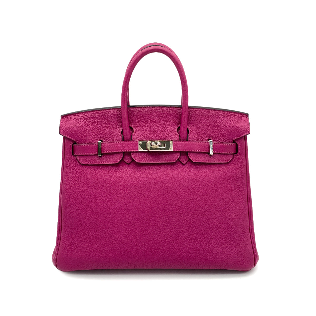 HERMES BIRKIN 25 ROSE POURPRE TOGO HAND BAG A SHW 90259698