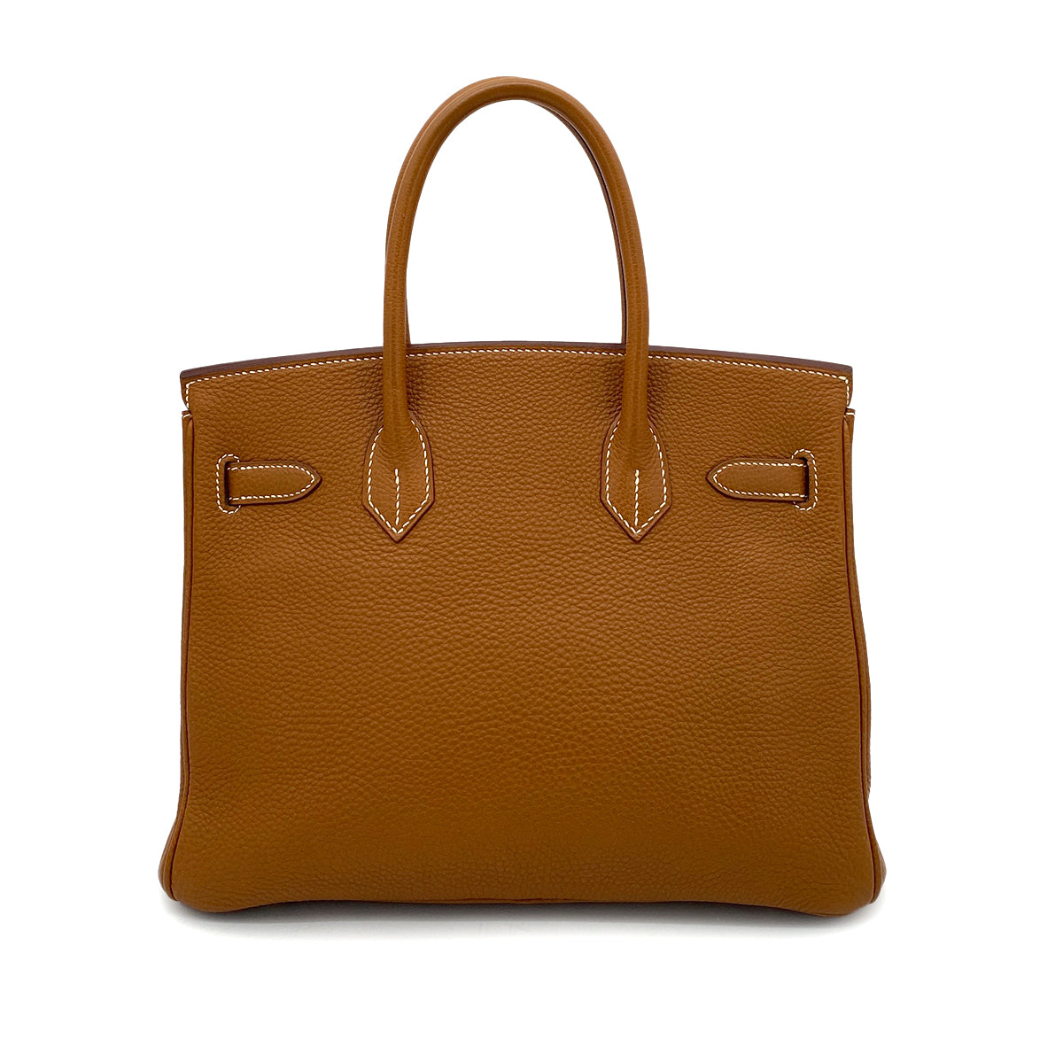 HERMES BIRKIN 30 GOLD TOGO HAND BAG □G GHW 90259715