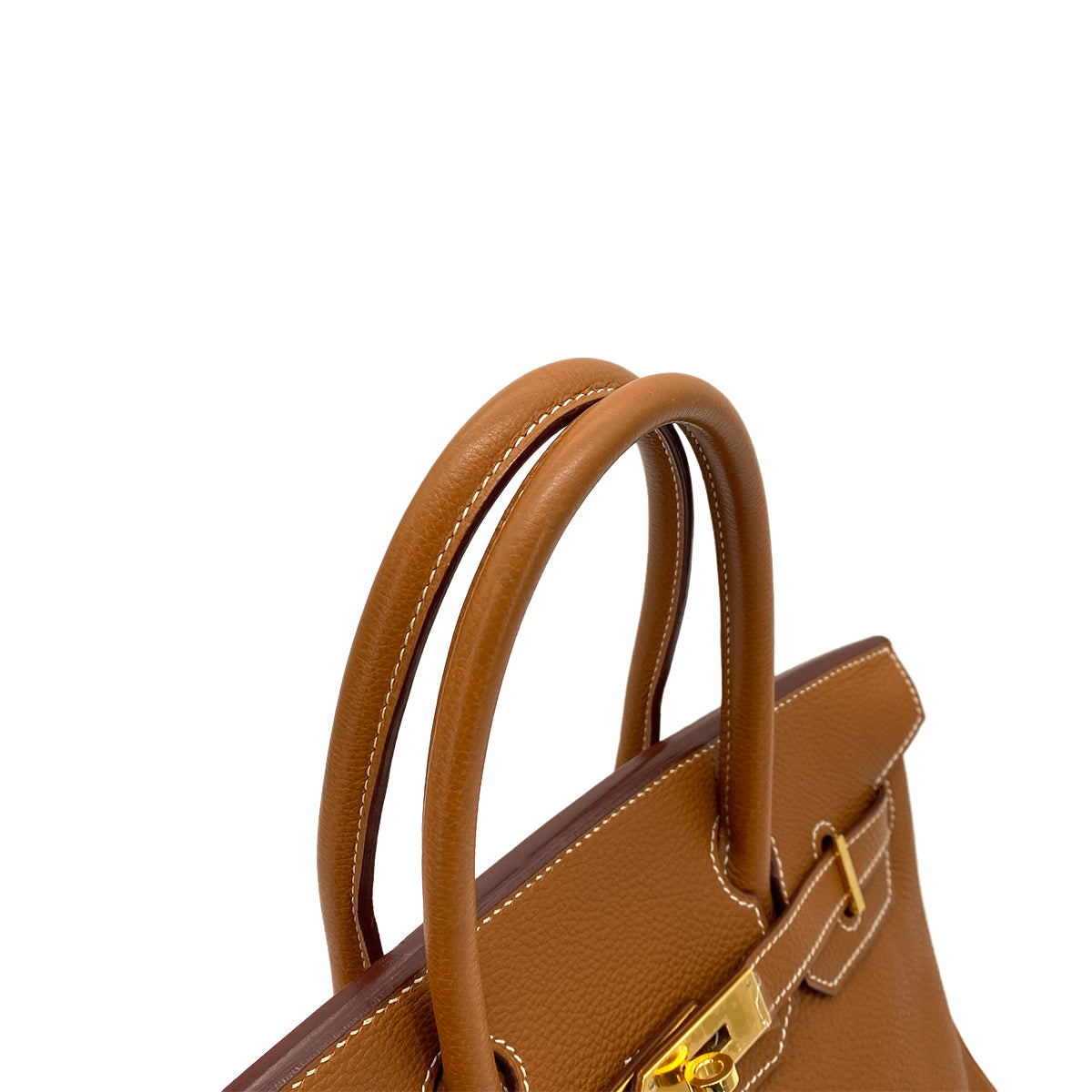 HERMES BIRKIN 30 GOLD TOGO HAND BAG □G GHW 90259715