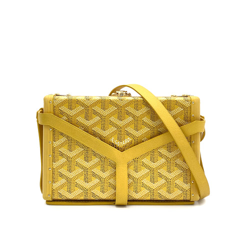 GOYARD MINAUDDIERE TRUNKSHOULDER BAG PVC LEATHER GOLD 90259732 - PURPOSE