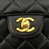 CHANEL VINTAGE DOUBLE FACE SHOULDER BAG BLACK LAMB SKIN 90259885 - PURPOSE