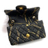 CHANEL MINI MATELASSE 20 CHAIN SHOULDER BAG BLACK LEATHER 90259887 - PURPOSE