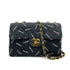 CHANEL VINTAGE MAXI MATELASSE 34 CHAIN SHOULDER BAG BLACK CANVAS 90259889 - PURPOSE
