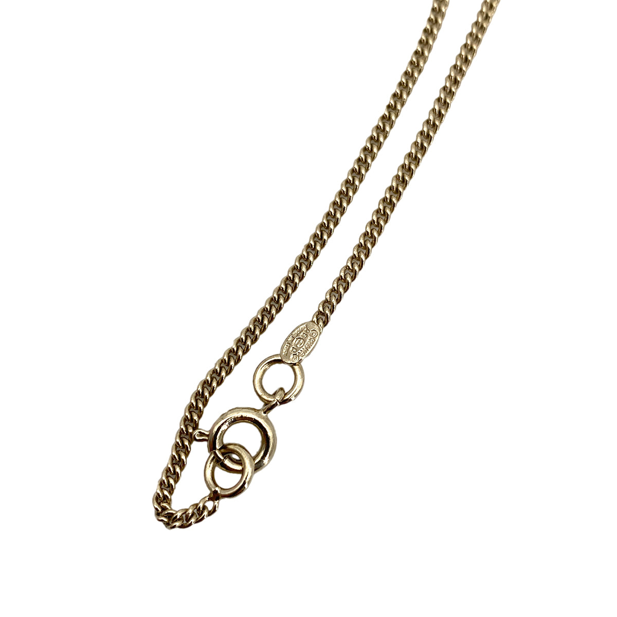 CHANEL VINTAGE NECKLACE CAMBON BAG MOTIF ACCESSORY 05C 90259927
