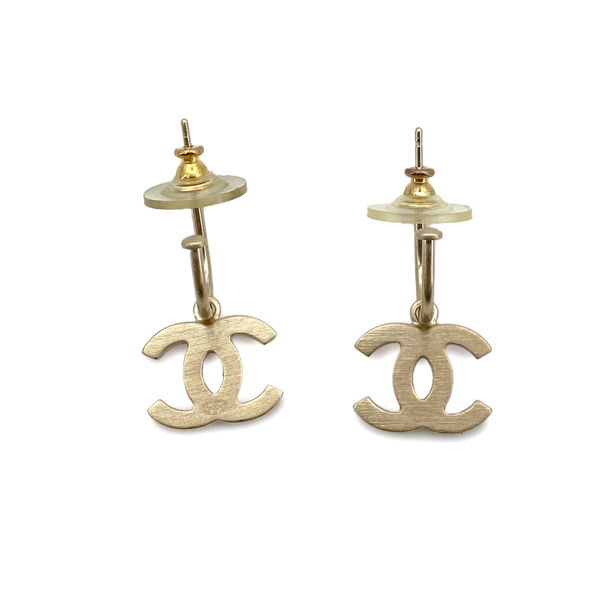 CHANEL VINTAGE EARRINGS COCO MARK RED ACCESSORY 08C 90259937