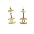 CHANEL VINTAGE EARRINGS COCO MARK RED ACCESSORY 08C 90259937 - PURPOSE