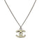 CHANEL VINTAGE NECKLACE COCOMARK WHITE ACCESSORY 07V 90259938 - PURPOSE