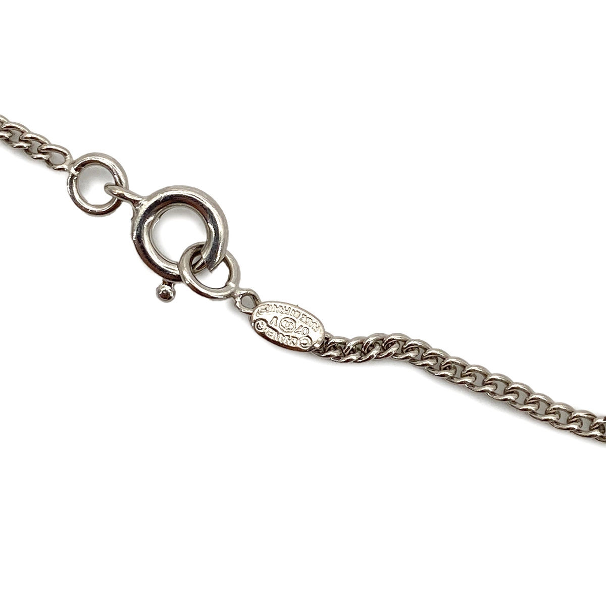 CHANEL VINTAGE NECKLACE COCOMARK WHITE ACCESSORY 07V 90259938