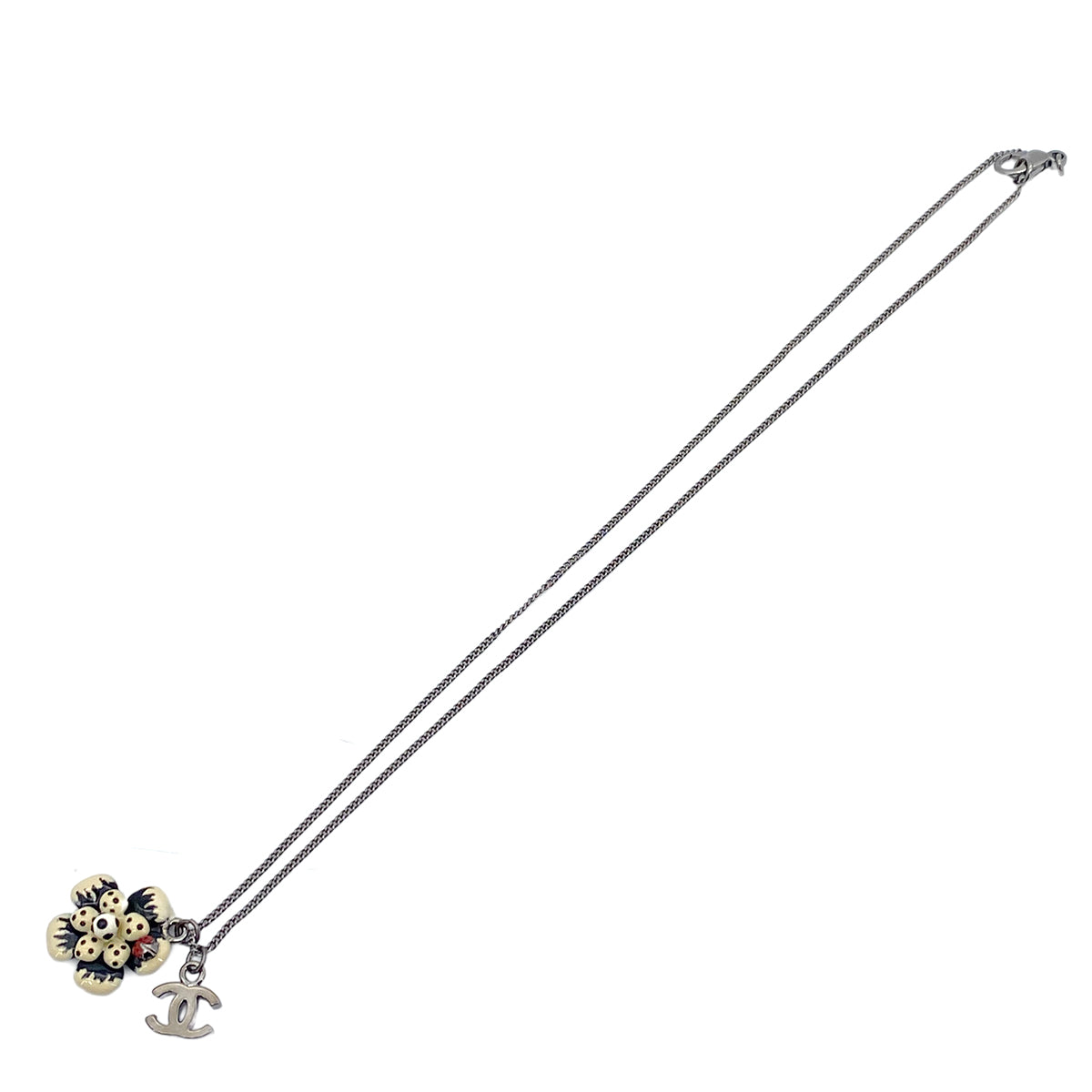 CHANEL NECKLACE COCOMARK FLOWER MOTIF ACCESSORY 05P 90259942