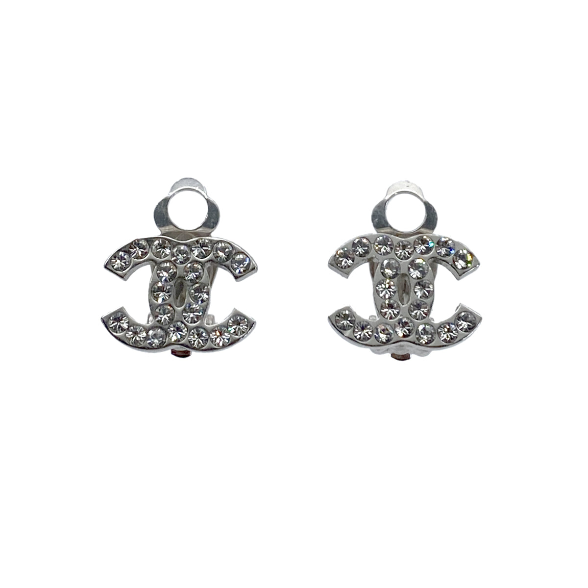 CHANEL EARRINGS COCOMARK RHINESTONE ACCESSORY 05V 90259966