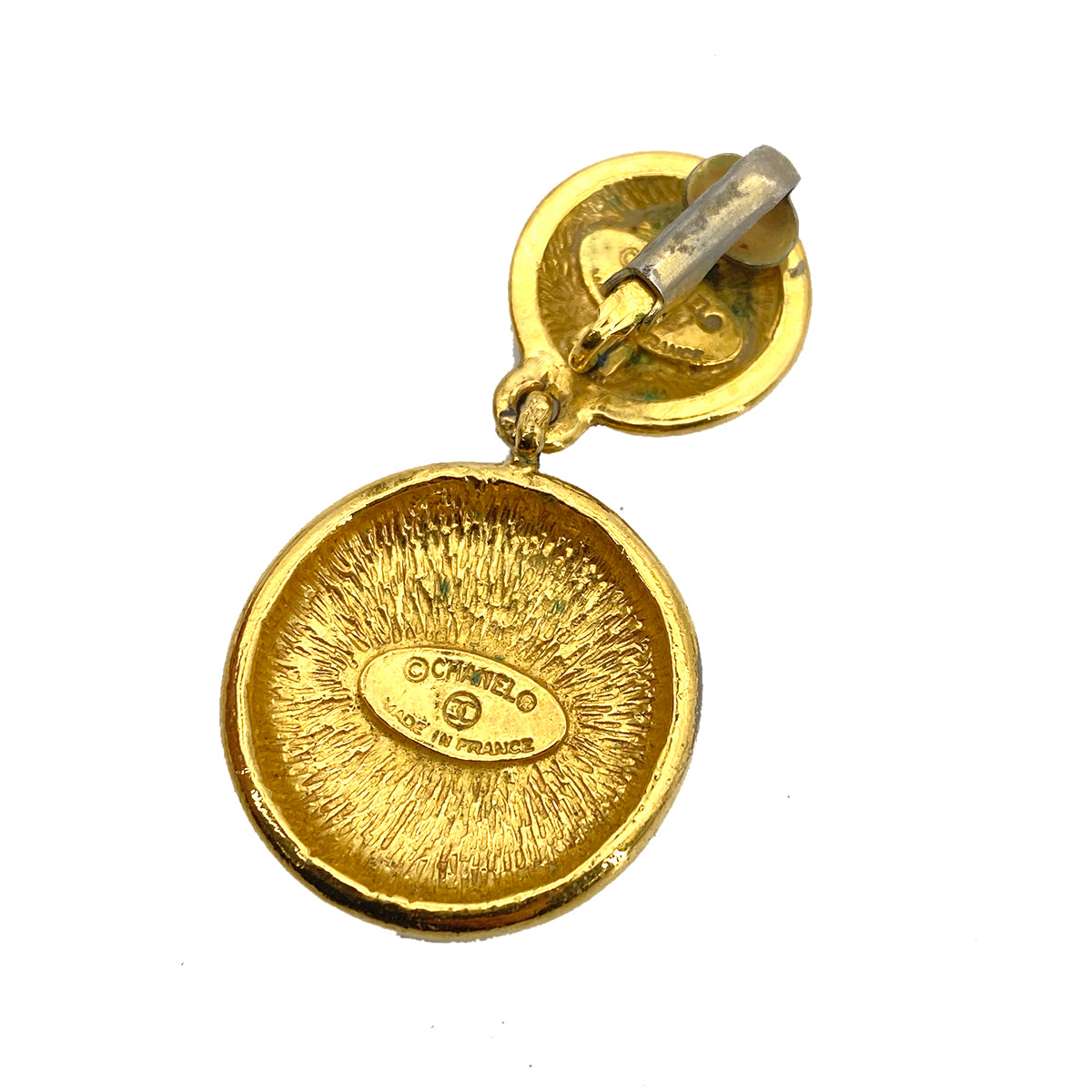CHANEL VINTAGE EARRINGS COCOMARK SWING ACCESSORY 90259983