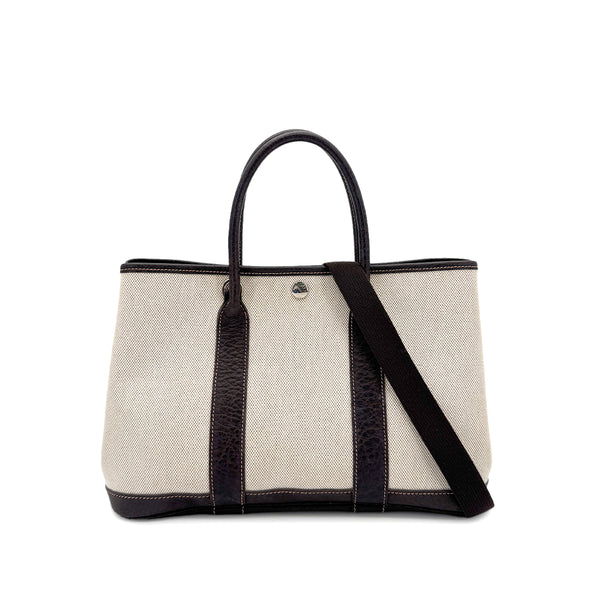 HERMES GARDEN PARTY TPM MARON TOILE H TOTE SHOULDER BAG □H 90260106 - PURPOSE