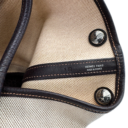 HERMES GARDEN PARTY TPM MARON TOILE H TOTE SHOULDER BAG □H 90260106 - PURPOSE