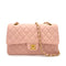 CHANEL VINTAGE CLASSIC FLAP MEDIUM CHAIN SHOULDER BAG PINK LAMB SKIN 90260131 - PURPOSE