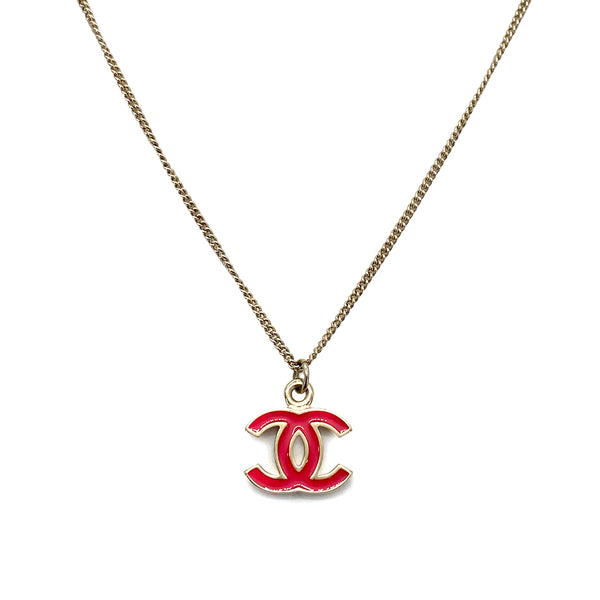 CHANEL NECKLACE COCOMARK PINK ACCESSORY 04A 90260156 - PURPOSE