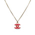 CHANEL NECKLACE COCOMARK PINK ACCESSORY 04A 90260156 - PURPOSE