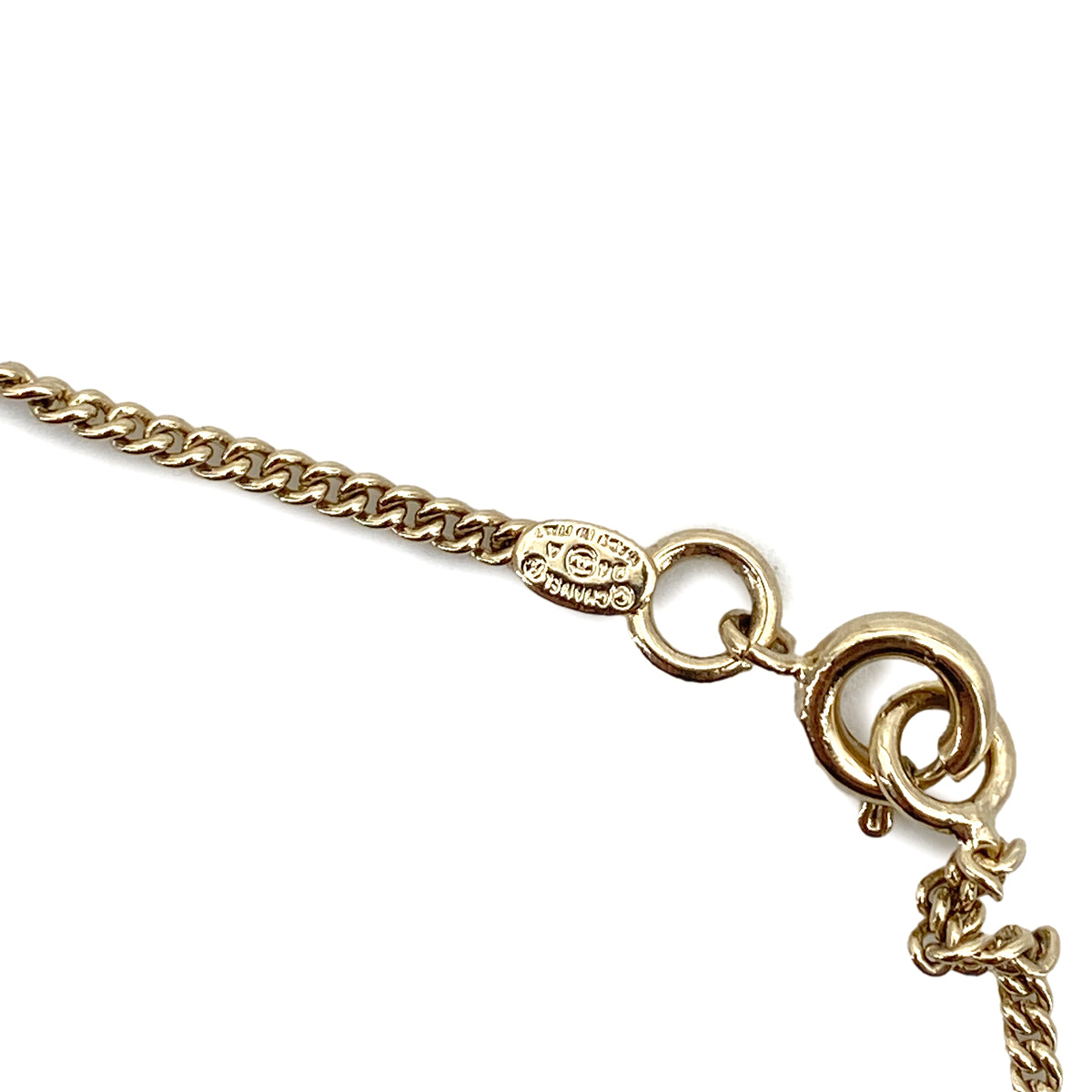 CHANEL NECKLACE COCOMARK PINK ACCESSORY 04A 90260156