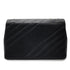 CHANEL VINTAGE BIAS STITCH CHAIN SHOULDER BAG BLACK CAVIAR SKIN 90260184 - PURPOSE
