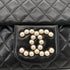 CHANEL WESTMINSTER CHAIN SHOULDER BAG FAUX PEARL BLACK LAMB SKIN 90260188 - PURPOSE