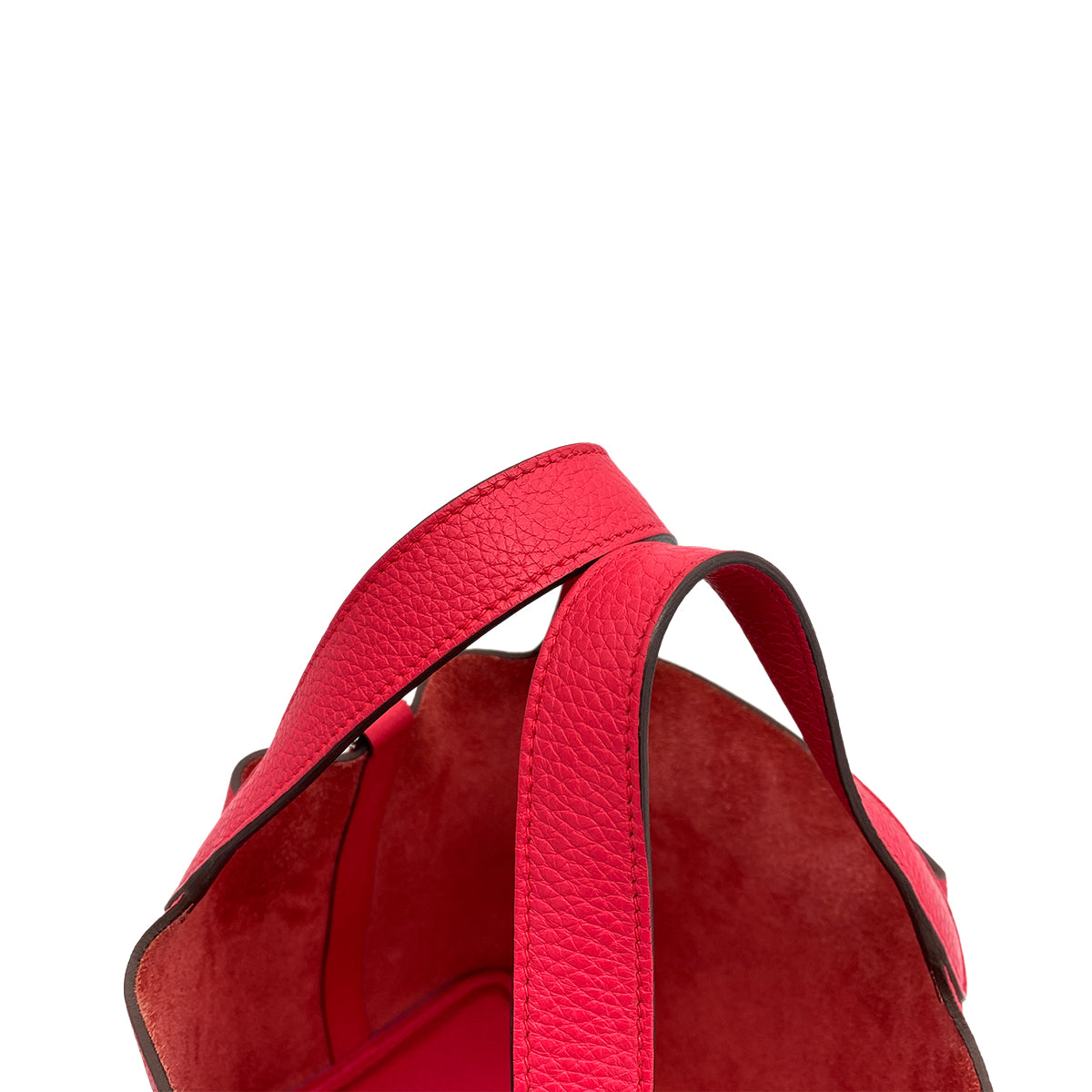 HERMES PICOTIN LOCK PM ROSE EXTREME TAURILLON CLEMENCE HAND BAG D 90260191