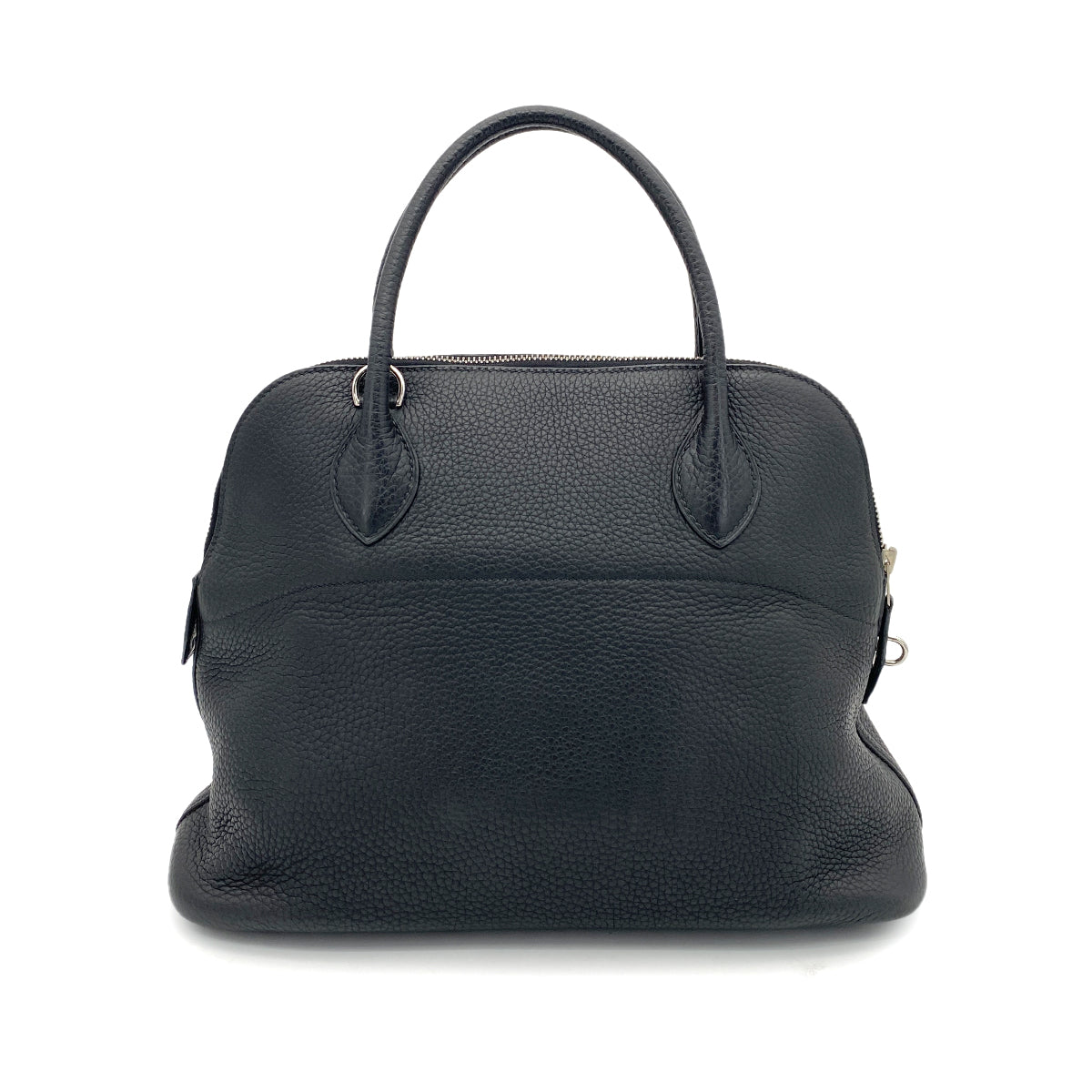 HERMES BOLIDE 31 BLACK TAURILLON CLEMENCE HAND SHOULDER BAG □J SHW 90260426