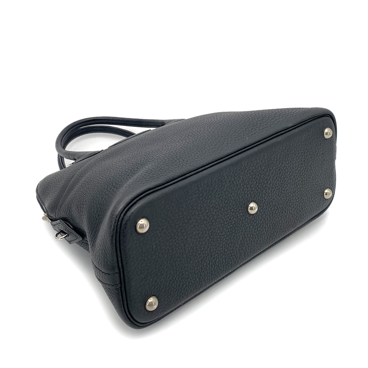 HERMES BOLIDE 31 BLACK TAURILLON CLEMENCE HAND SHOULDER BAG □J SHW 90260426