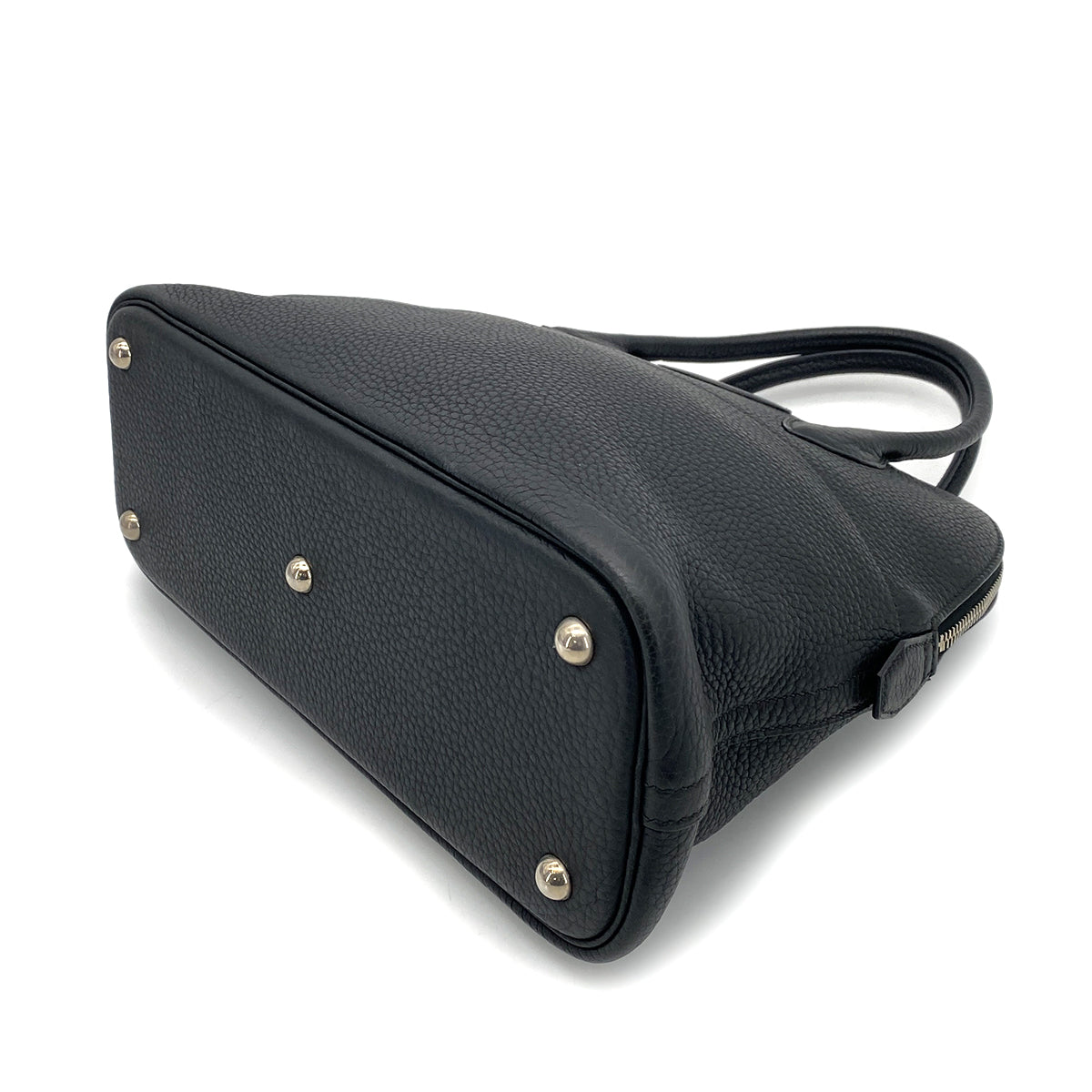 HERMES BOLIDE 31 BLACK TAURILLON CLEMENCE HAND SHOULDER BAG □J SHW 90260426