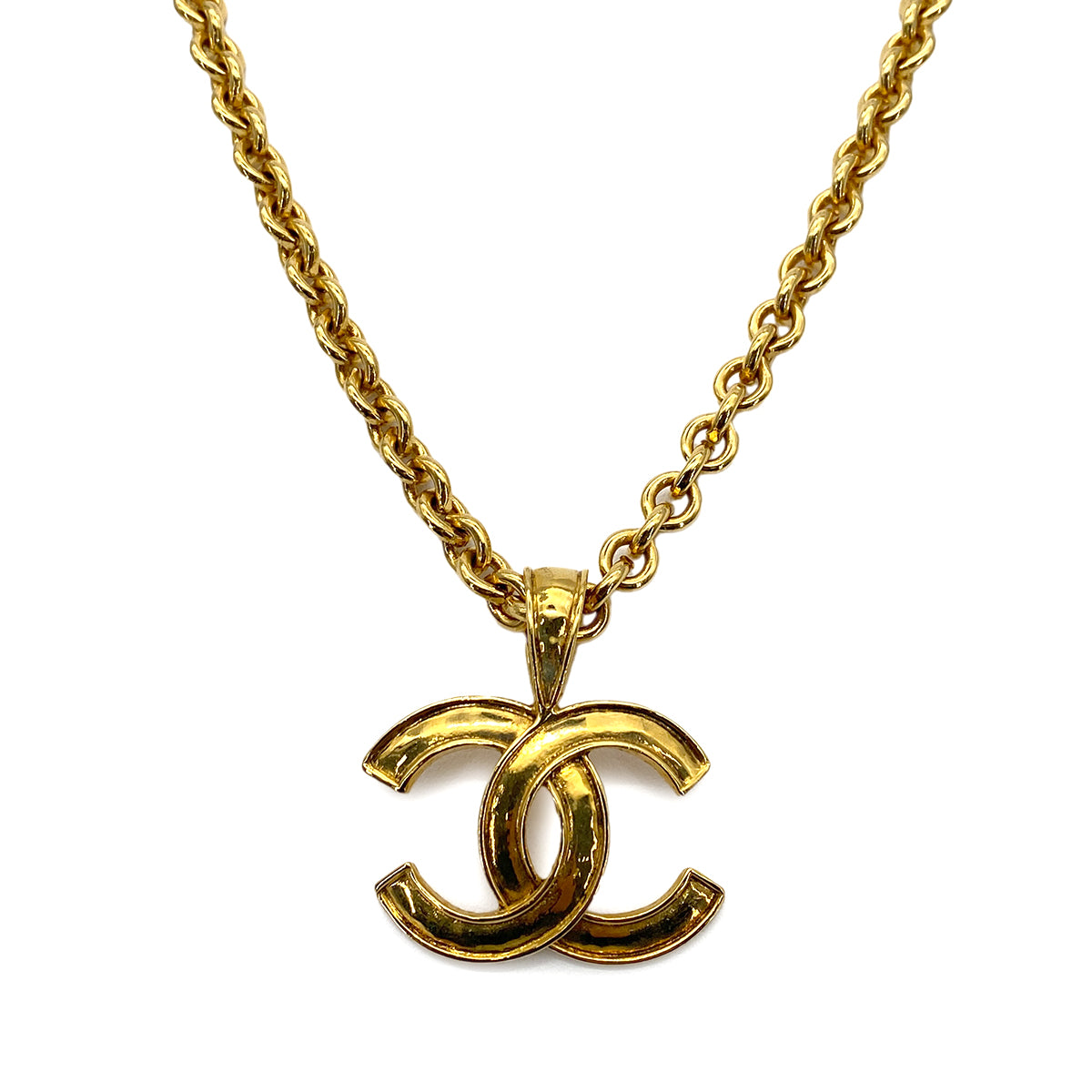 CHANEL VINTAGE NECKLACE COCOMARK ACCESSORY 94P 90260442