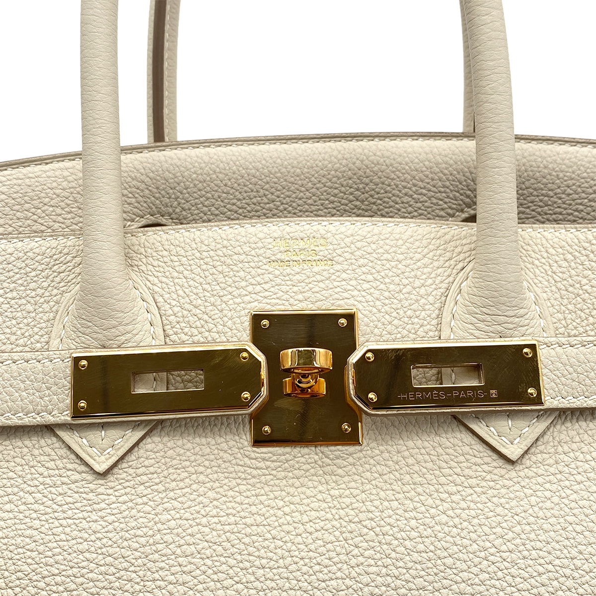HERMES BIRKIN 30 CRAIE TOGO HAND BAG Z GHW 90260462