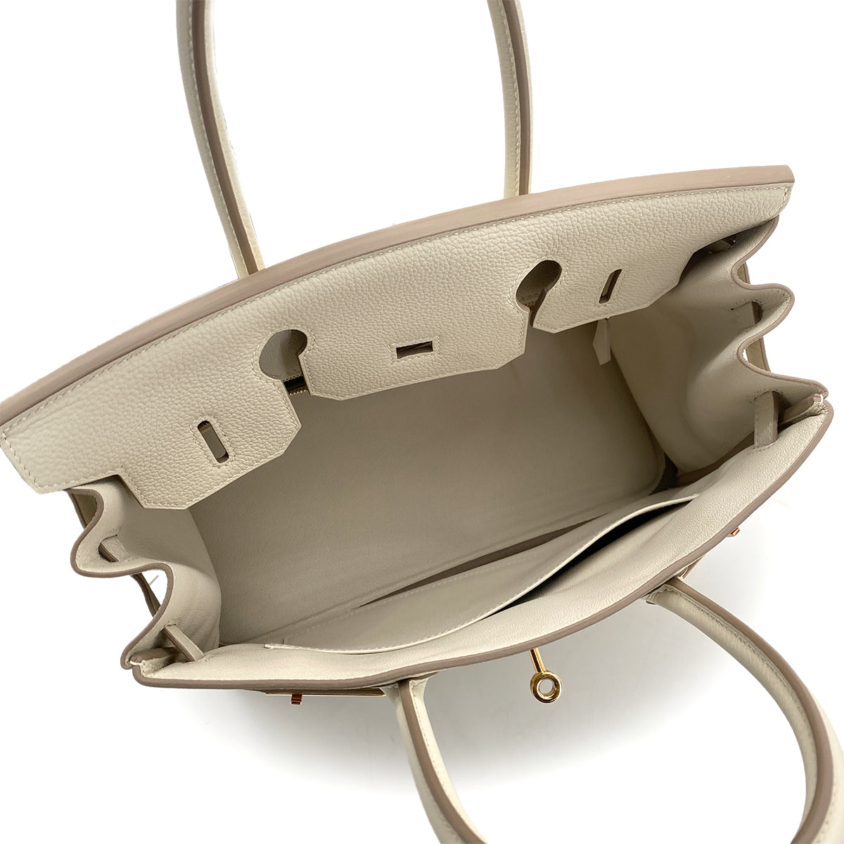 HERMES BIRKIN 30 CRAIE TOGO HAND BAG Z GHW 90260462