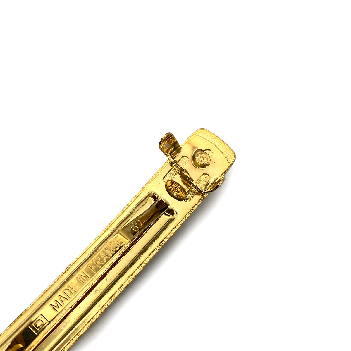 CHANEL VINTAGE VALLETTA LOGOS GOLD ACCESSORY 97P 90260463