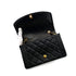CHANEL VINTAGE DIANA MEDIUM CHAIN SHOULDER BAG BLACK LAMB SKIN 90260467 - PURPOSE