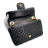CHANEL VINTAGE WESTMINSTER CHAIN SHOULDER BAG FAKE PEARL BLACK LAMB SKIN 90260476 - PURPOSE