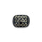 CHANEL VINTAGE COCO RING BLACK ACCESSORY 01P 90260484 - PURPOSE