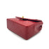 CHANEL VINTAGE MINI SQUARE 17 CHAIN HAND BAG RED LAMB SKIN 90260487 - PURPOSE