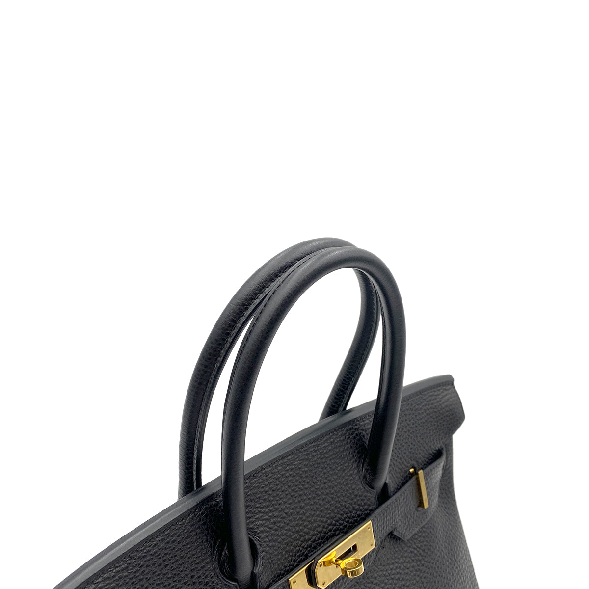 HERMES BIRKIN 30 BLACK TOGO HAND BAG □G GHW 90260492