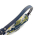 FENDI MAMMA BAGUETTE DENIM FLOWER SHOULDER BAG NAVY 90260792