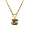 CHANEL VINTAGE NECKLACE MATELASSE COCOMARK ACCESSORY 90261175 - PURPOSE