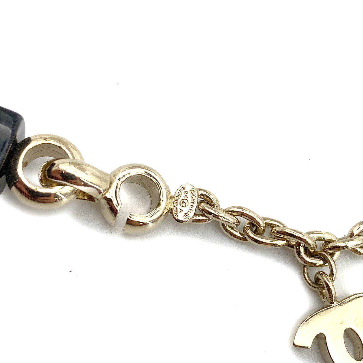 CHANEL VINTAGE HEART LIP STICK RHINESTONE ACCESSORY 04A 90261179